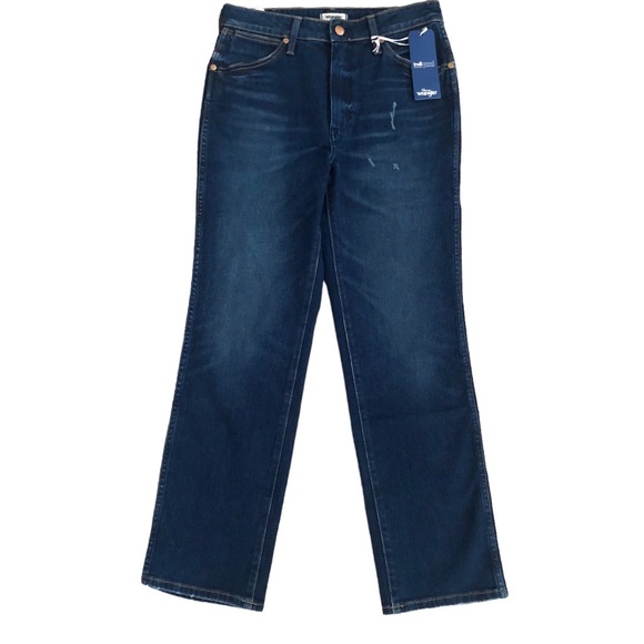 Wrangler Wild West 603 High Rise Straight Jeans Size 28 NEW - Picture 2 of 13
